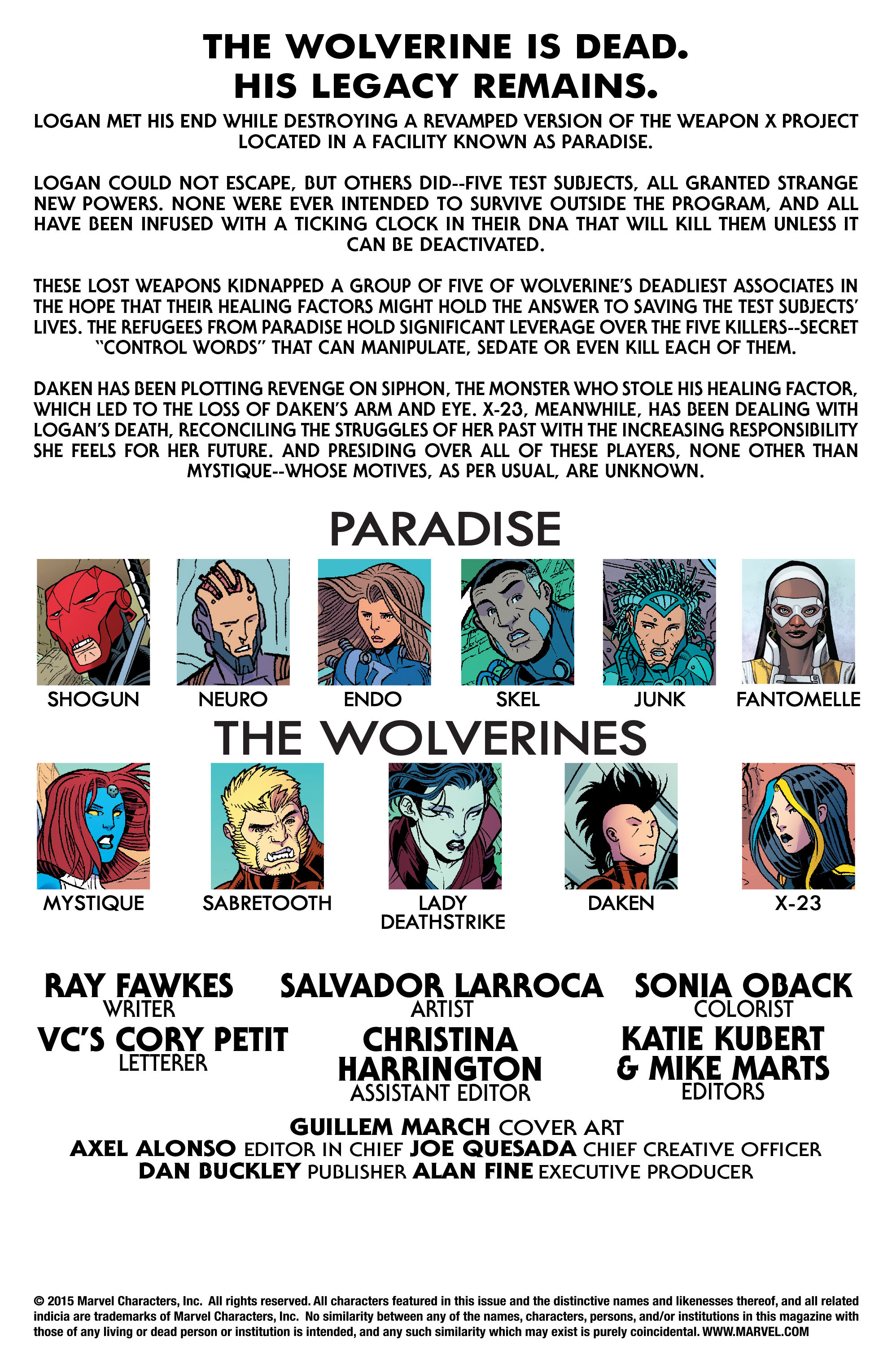 Wolverines Issue #14 - Page 2