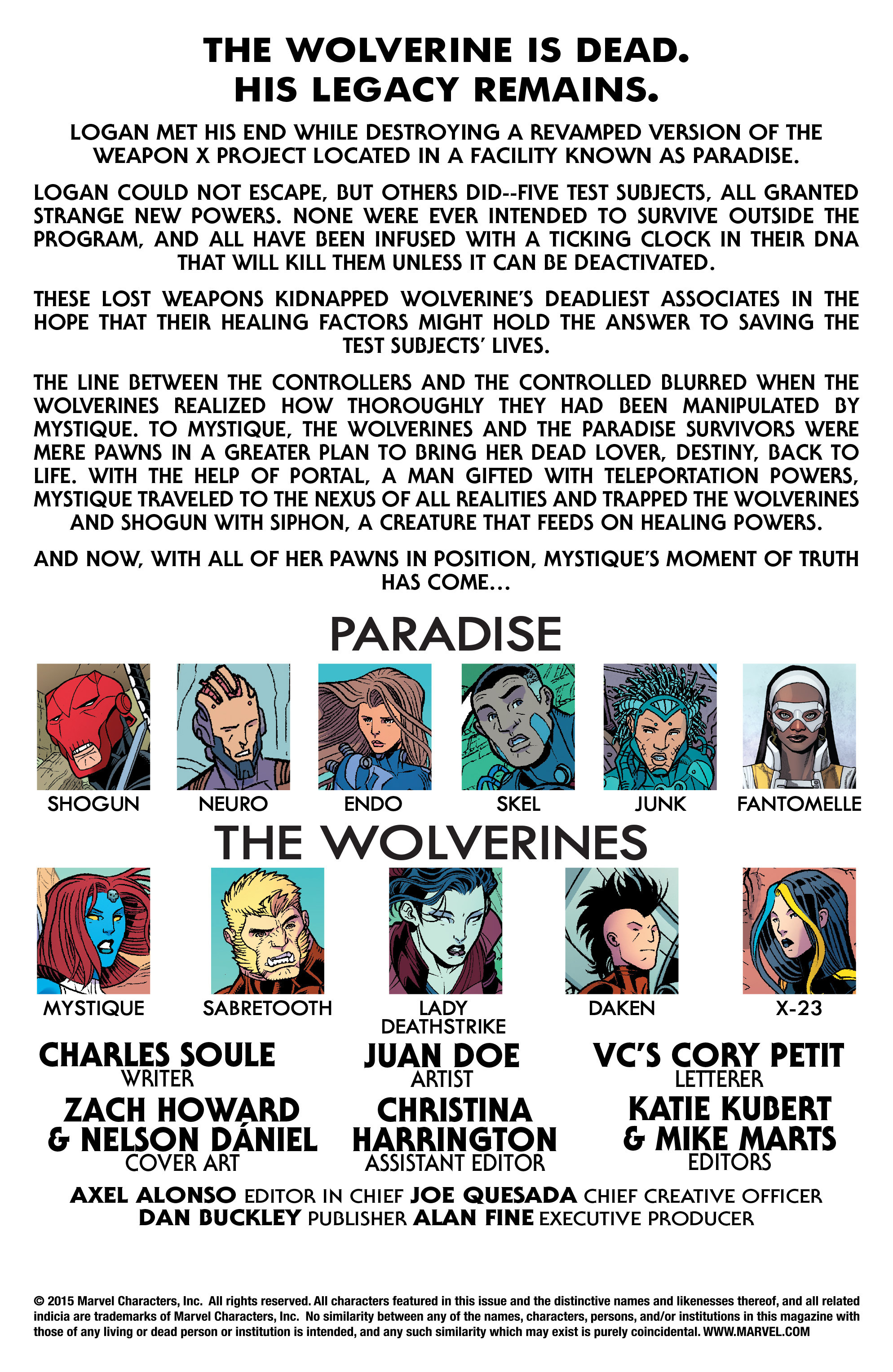 Wolverines Issue #20 - Page 2