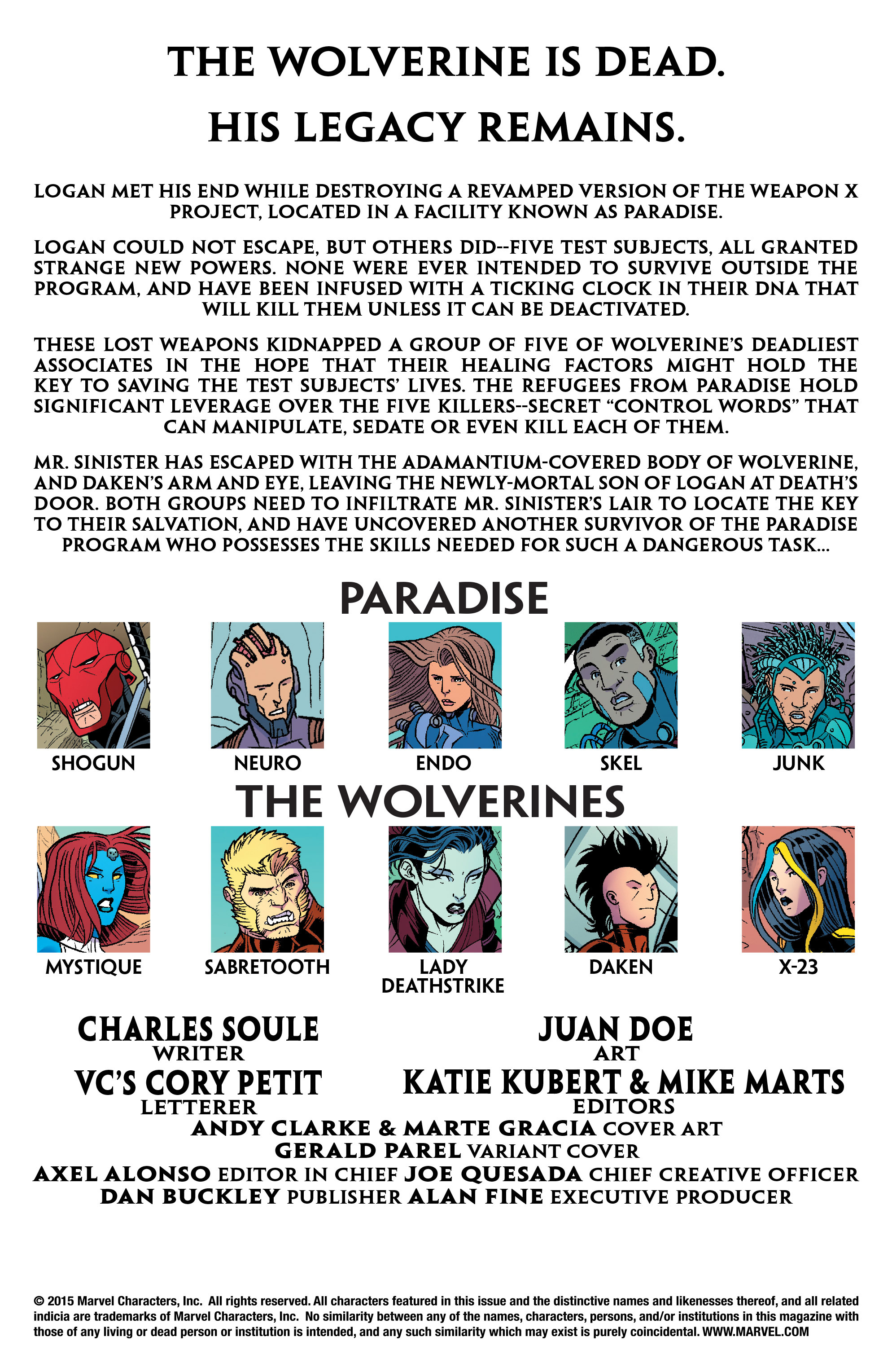 Wolverines Issue #3 - Page 2