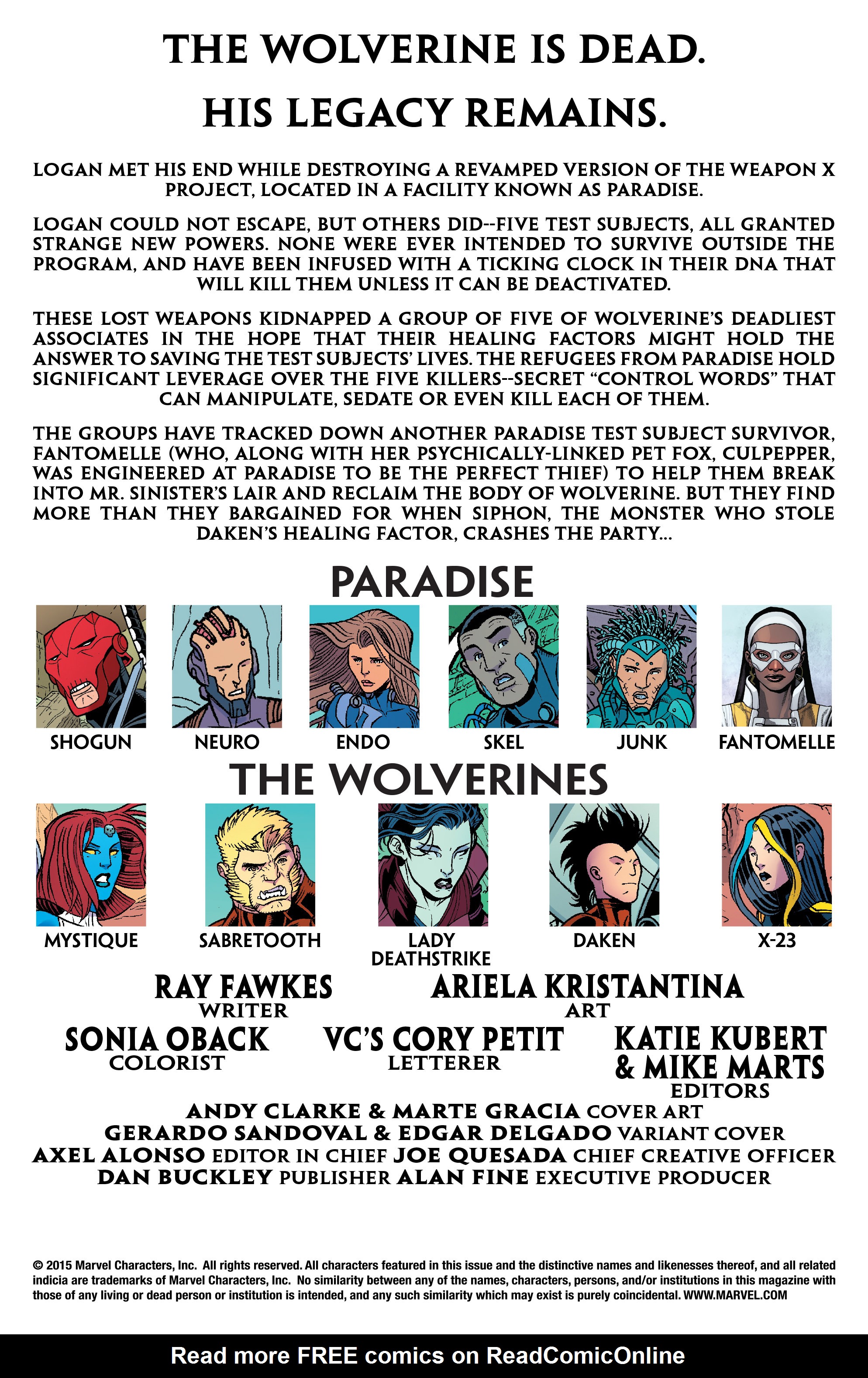 Wolverines Issue #4 - Page 2
