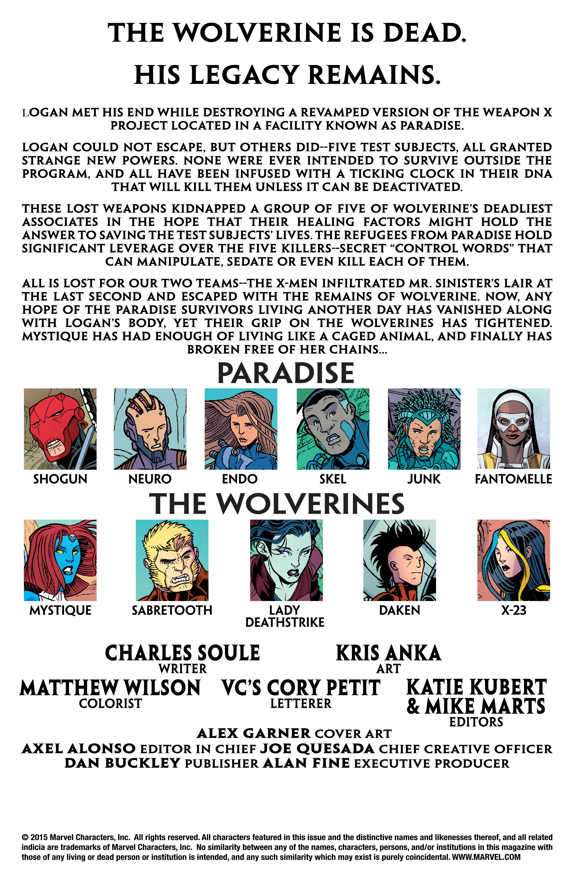 Wolverines Issue #7 - Page 2