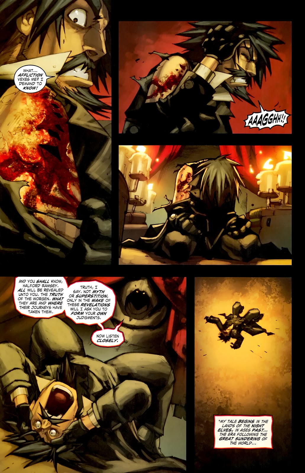 World of Warcraft: Curse of the Worgen Issue #1 - Page 19