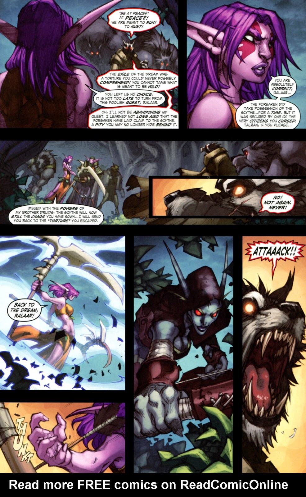 World of Warcraft: Curse of the Worgen Issue #5 - Page 21