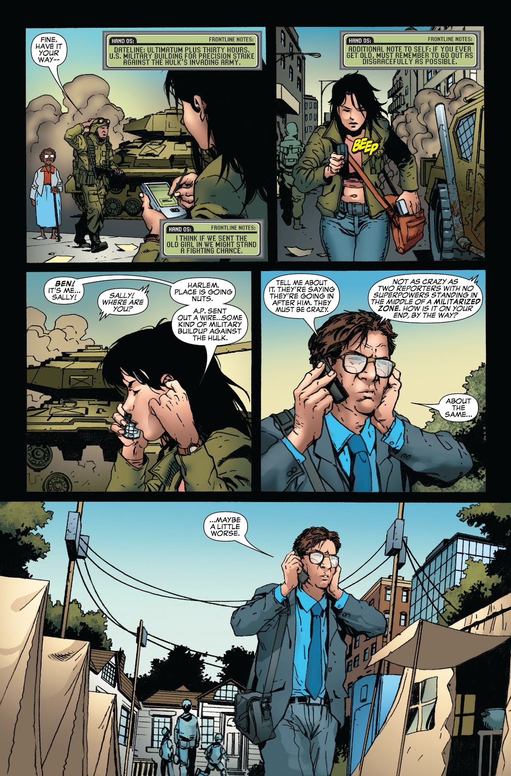 World War Hulk: Front Line Issue #3 - Page 4