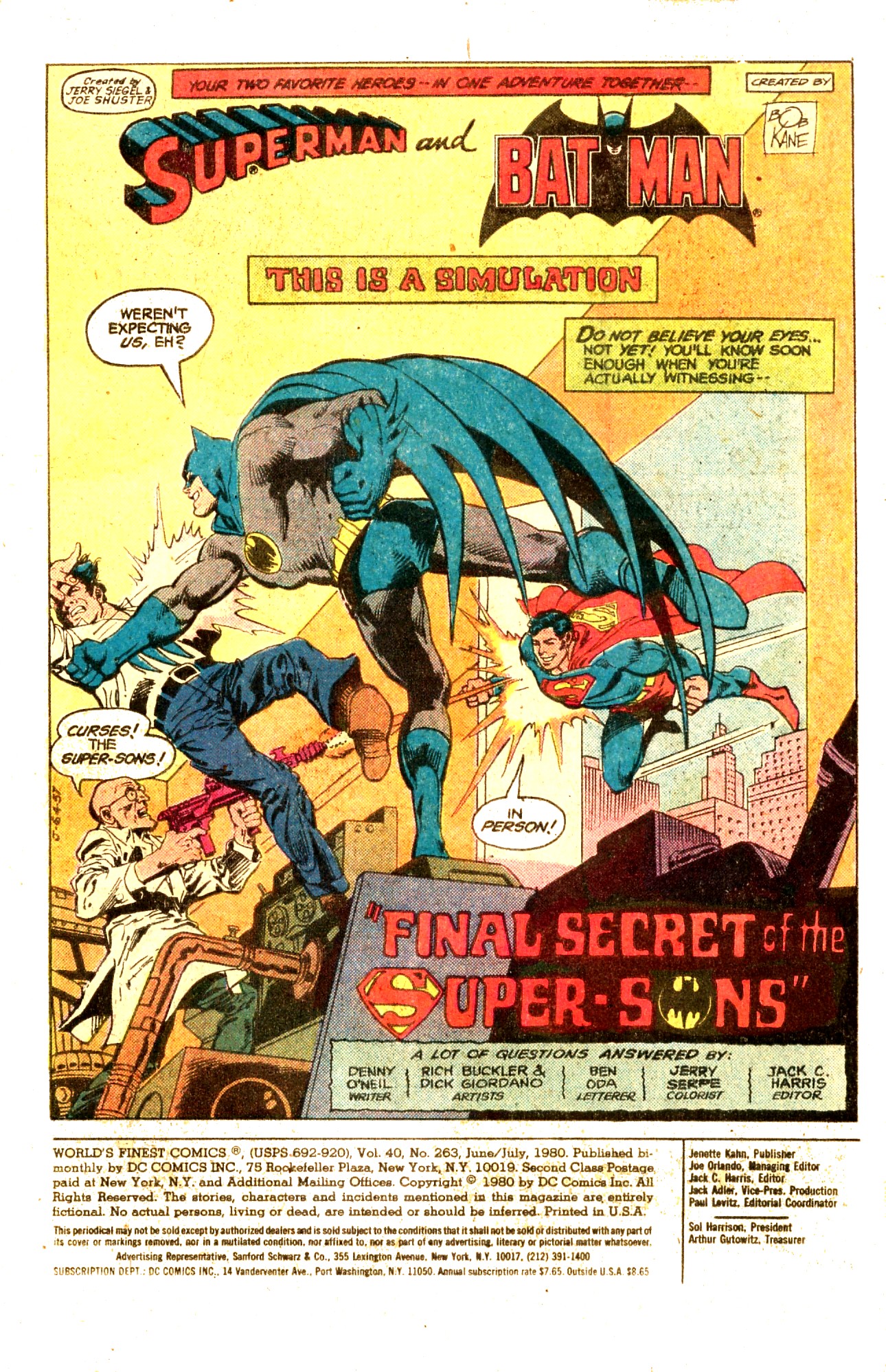 World's Finest Comics Issue #263 - Page 3