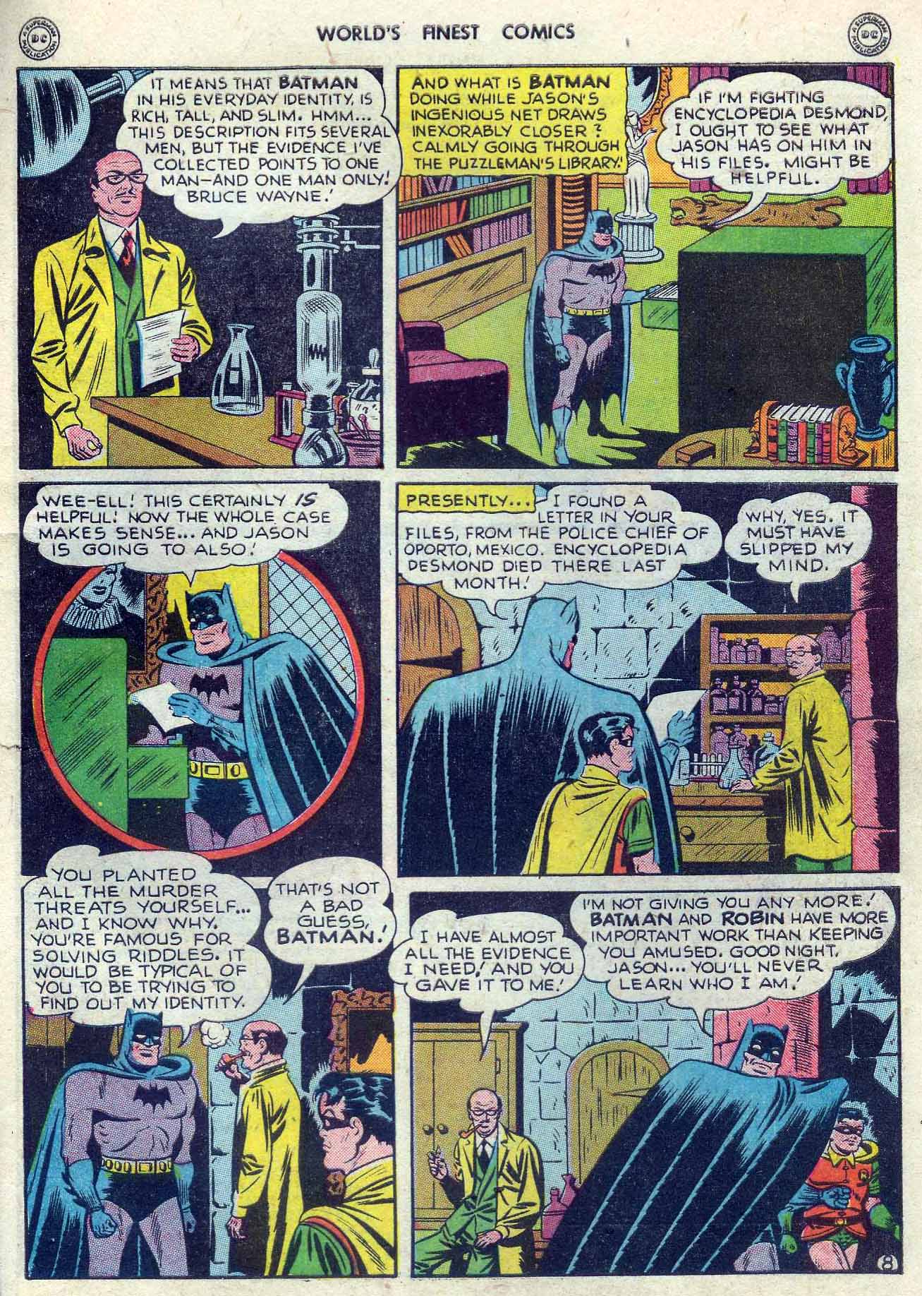World's Finest Comics Issue #39 - Page 69