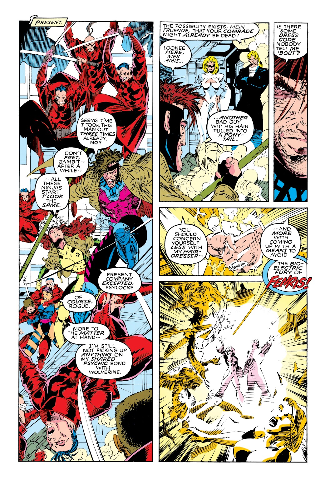 X-Men by Chris Claremont & Jim Lee Omnibus TPB 2 (Part 3) - Page 11