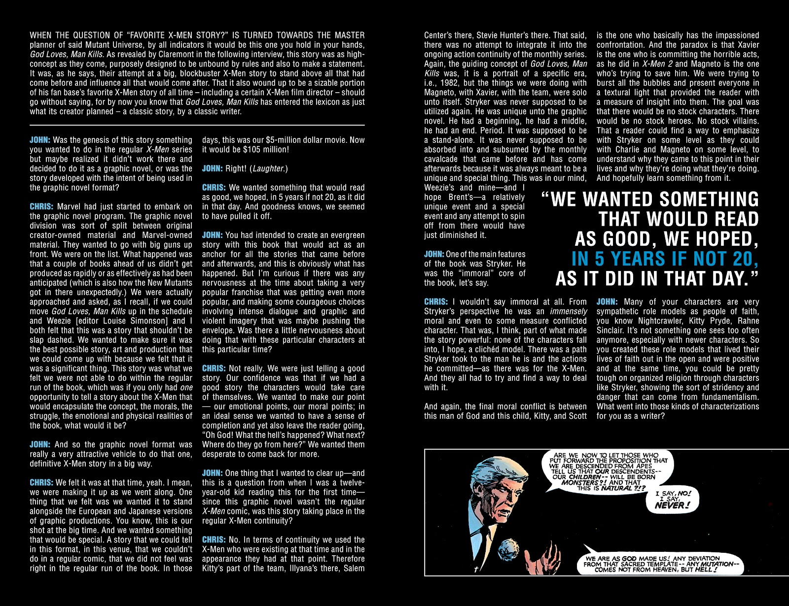 X-Men: God Loves, Man Kills Issue #1 - Page 76