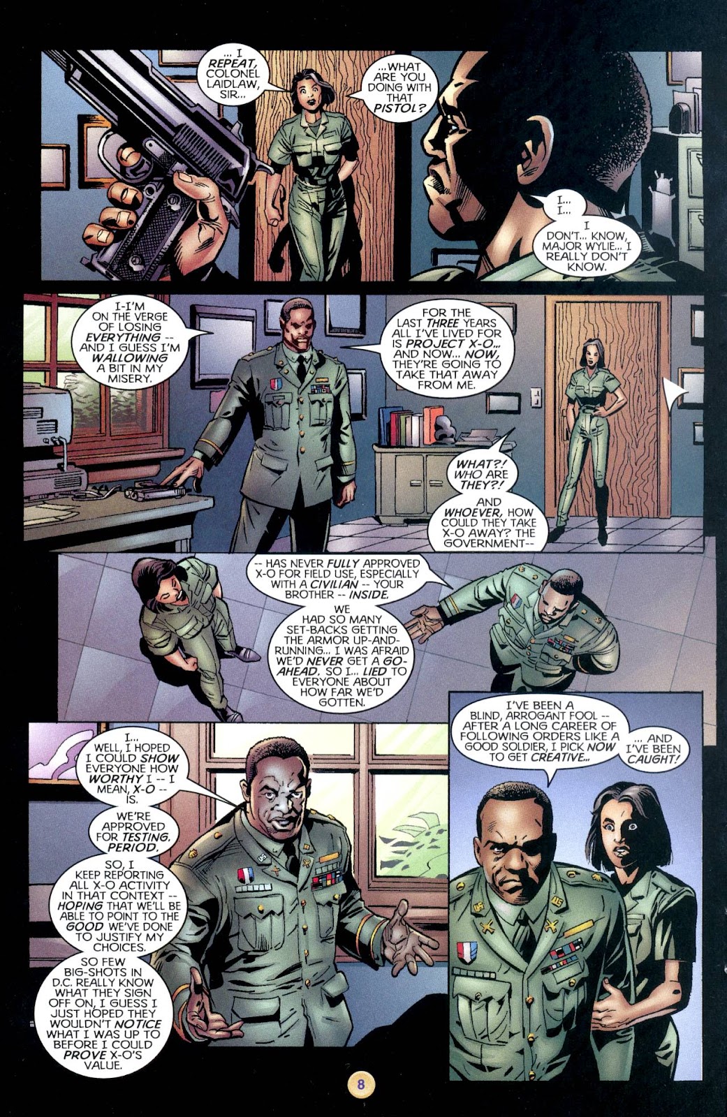 X-O Manowar (1996) Issue #11 - Page 7