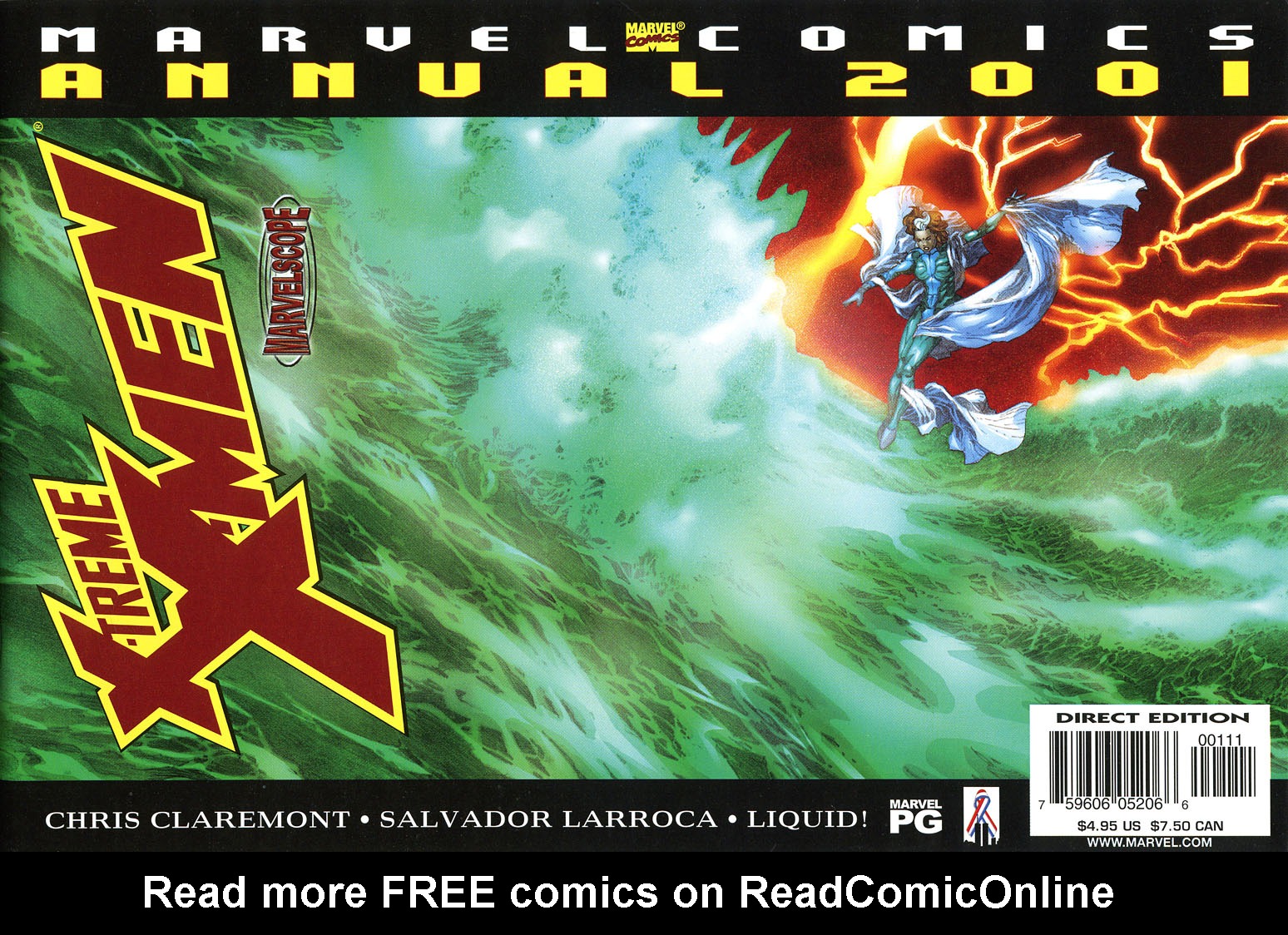 X-Treme X-Men (2001) _Annual_1 - Page 1