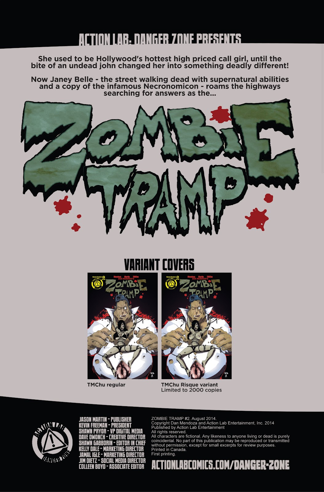 Zombie Tramp (2014) Issue #2 - Page 2