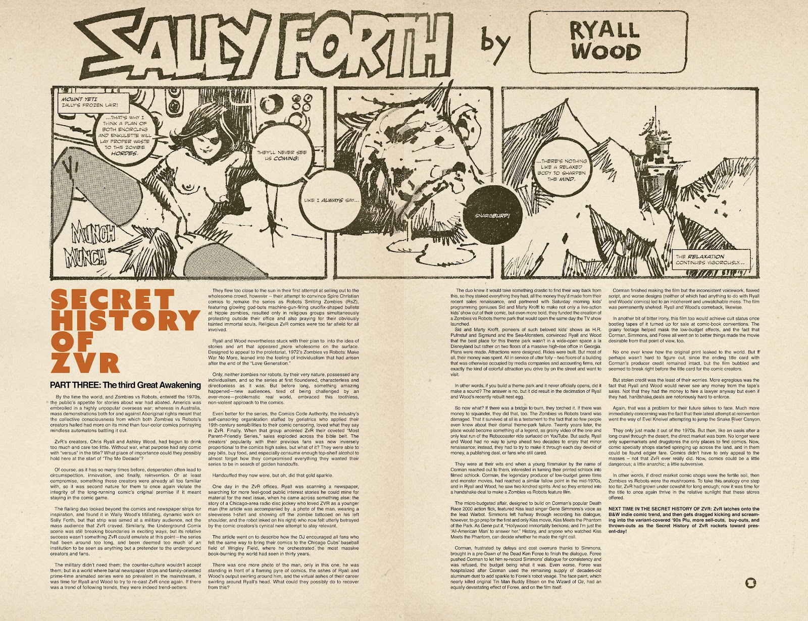 ZVRC: Zombies Vs. Robots Classic Issue #3 - Page 70