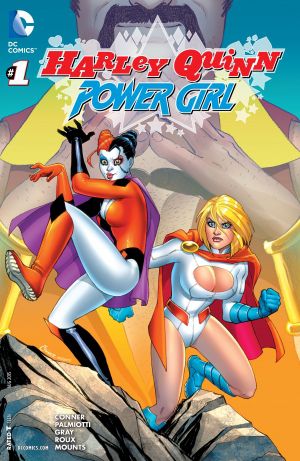 Harley Quinn and Power Girl Comic