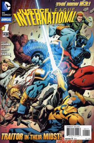 Justice League International Annual Comic