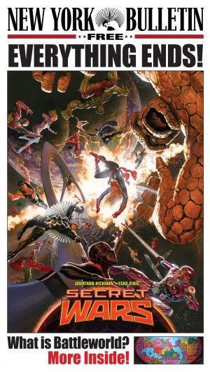 Marvel's New York Bulletin Secret Wars Newspaper