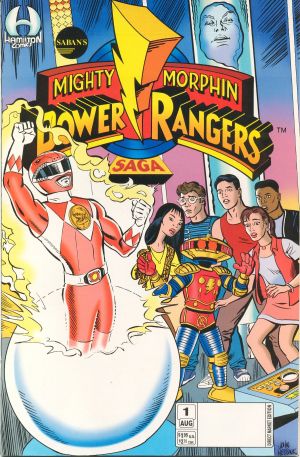 Mighty Morphin Power Rangers Saga Comic