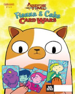 Adventure Time Fionna and Cake Card Wars Comic