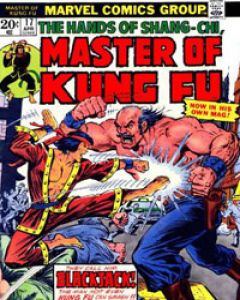 Master of Kung Fu (1974) Comic
