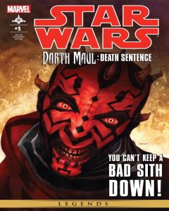 Star Wars: Darth Maul - Death Sentence Comic