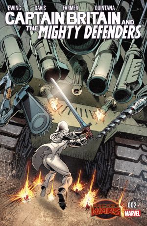 Captain Britain and the Mighty Defenders Comic