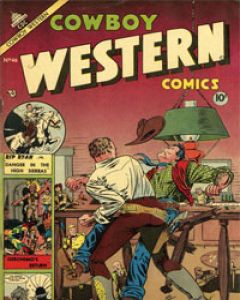 Cowboy Western Comics (1953) cover image