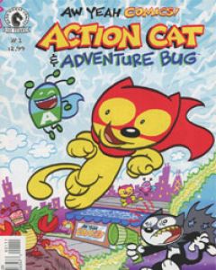 Aw Yeah Comics: Action Cat & Adventure Bug Comic