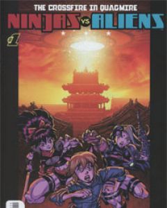 Ninjas vs. Aliens Comic