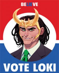 Vote Loki Comic