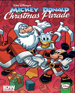 Mickey and Donald Christmas Parade Comic