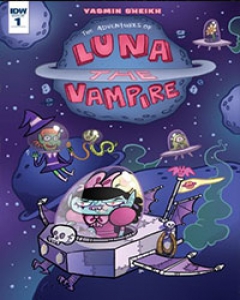 The Adventures of Luna the Vampire Comic