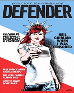 CBLDF Defender  Comic