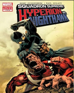 Squadron Supreme: Hyperion vs. Nighthawk Comic