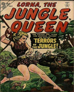 Lorna, The Jungle Queen Comic