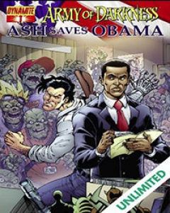 Army of Darkness: Ash Saves Obama Comic