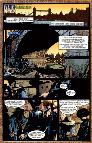Death - The High Cost Of Living Comic