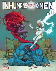 Inhumans Vs. X-Men Comic