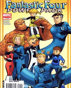 Fantastic Four and Power Pack Comic