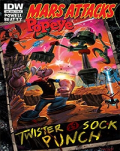 Mars Attacks Popeye  Comic