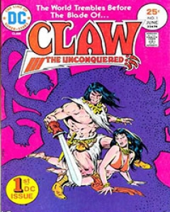 Claw The Unconquered Comic
