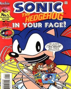 Sonic The Hedgehog In Your Face Special Comic