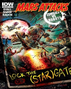 Mars Attacks Zombie VS. Robots  Comic