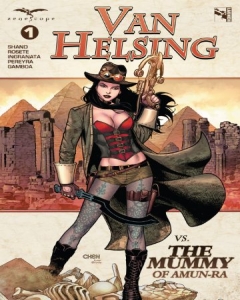 Van Helsing vs. The Mummy of Amun-Ra Comic